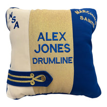 Load image into Gallery viewer, Custom Embroidered Band Uniform Pillow