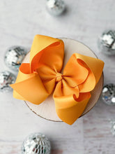 Load image into Gallery viewer, 5.5" Oversize Grosgrain Hair Bows (Multiple Colors)
