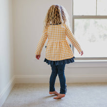 Load image into Gallery viewer, Girls Gingham Top and Pant Set
