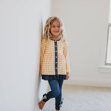 Load image into Gallery viewer, Girls Gingham Top and Pant Set
