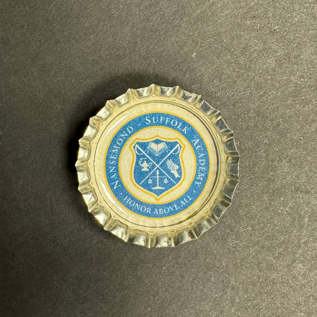 Bottle Cap Magnet -NSA Crest