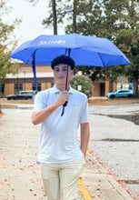 Load image into Gallery viewer, Folding Umbrella with Gold Logo
