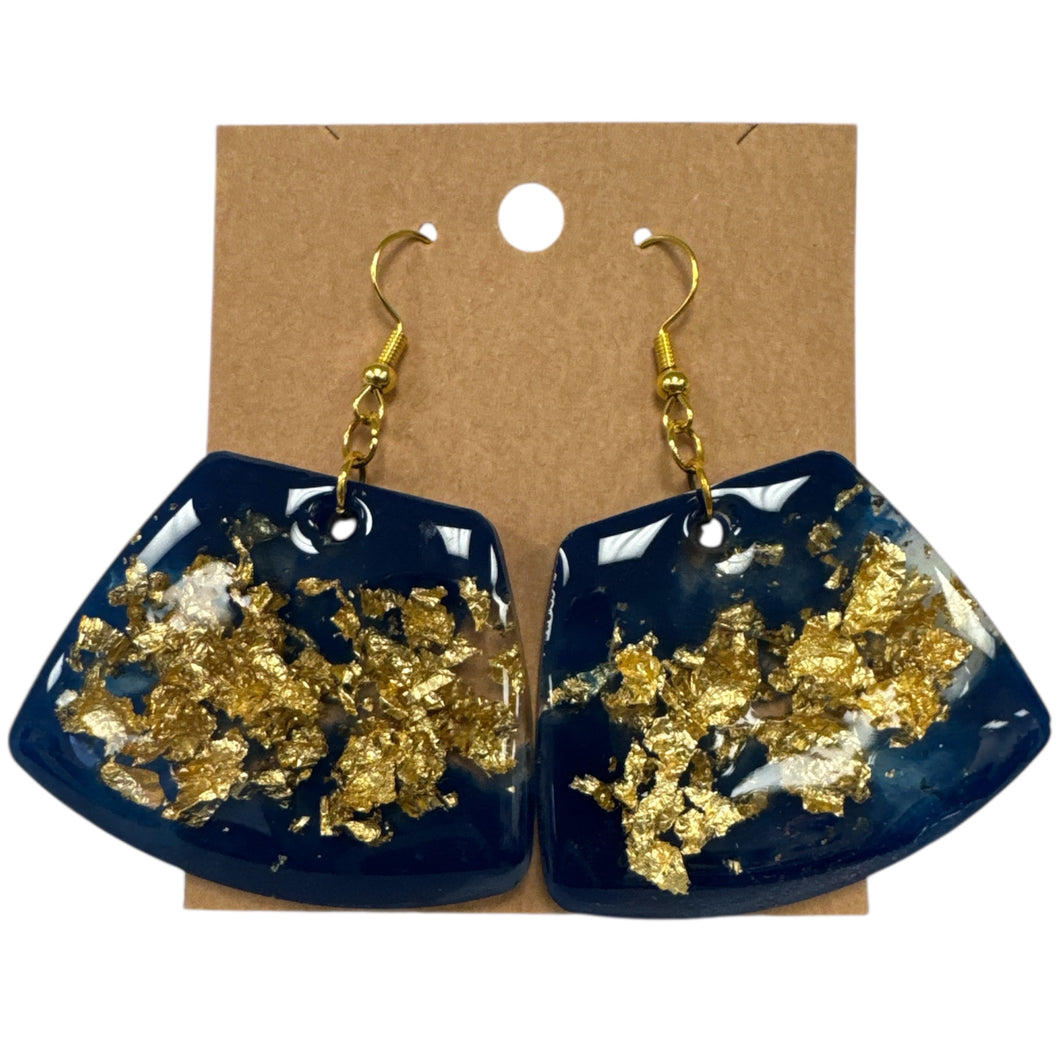 Trapezoid Resin Earrings