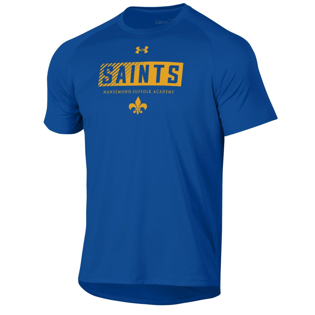 Men's UA S19 Tech Tee 2.0-Short Sleeve-Royal