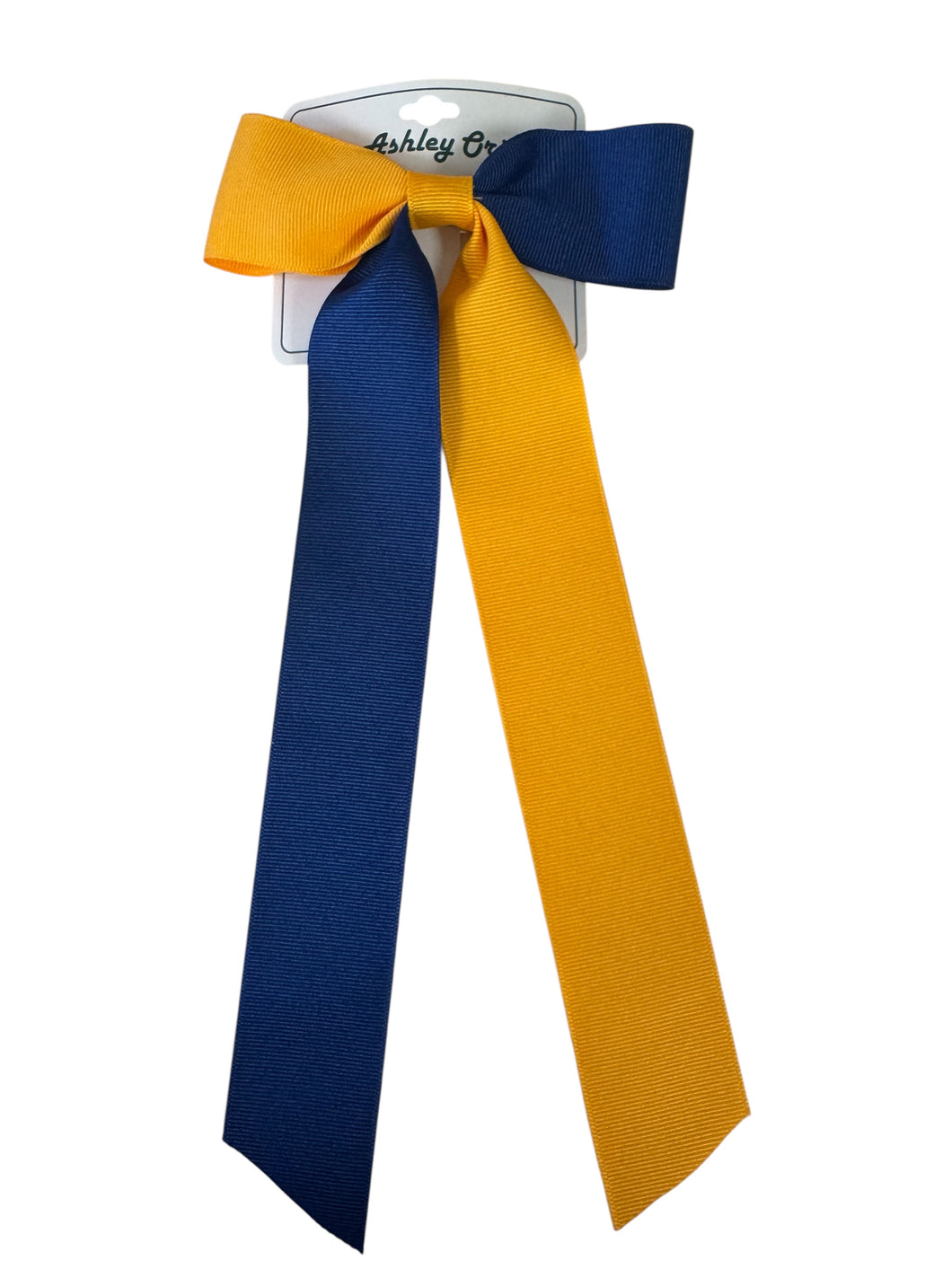 Two Tone Long Tail Bow