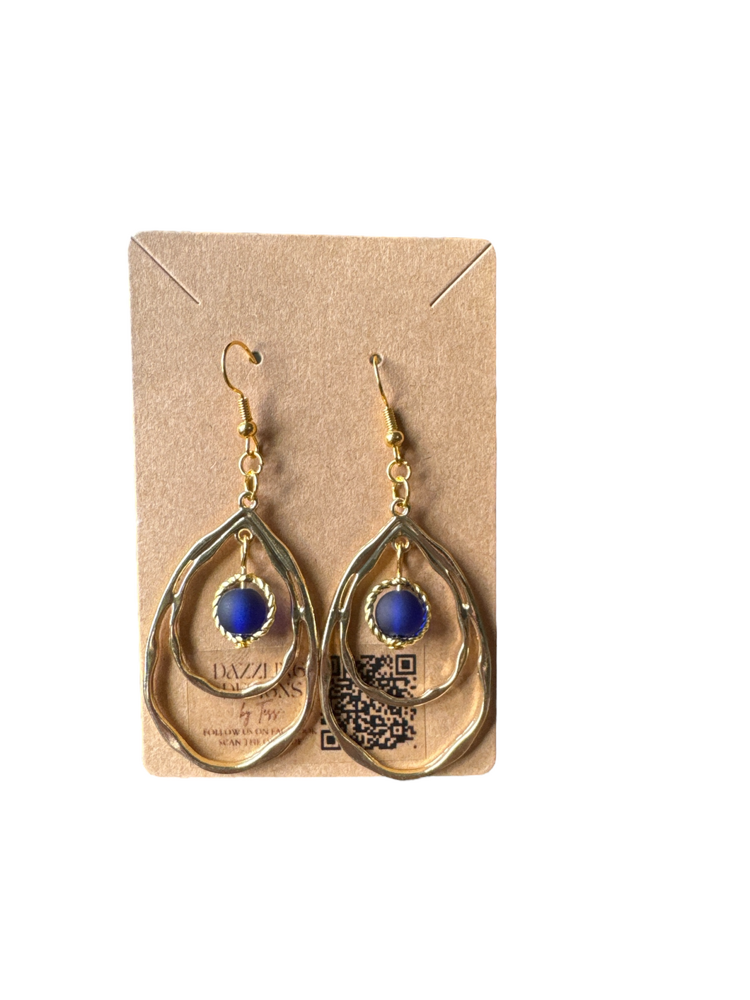 Gold Double Hoop Earrings
