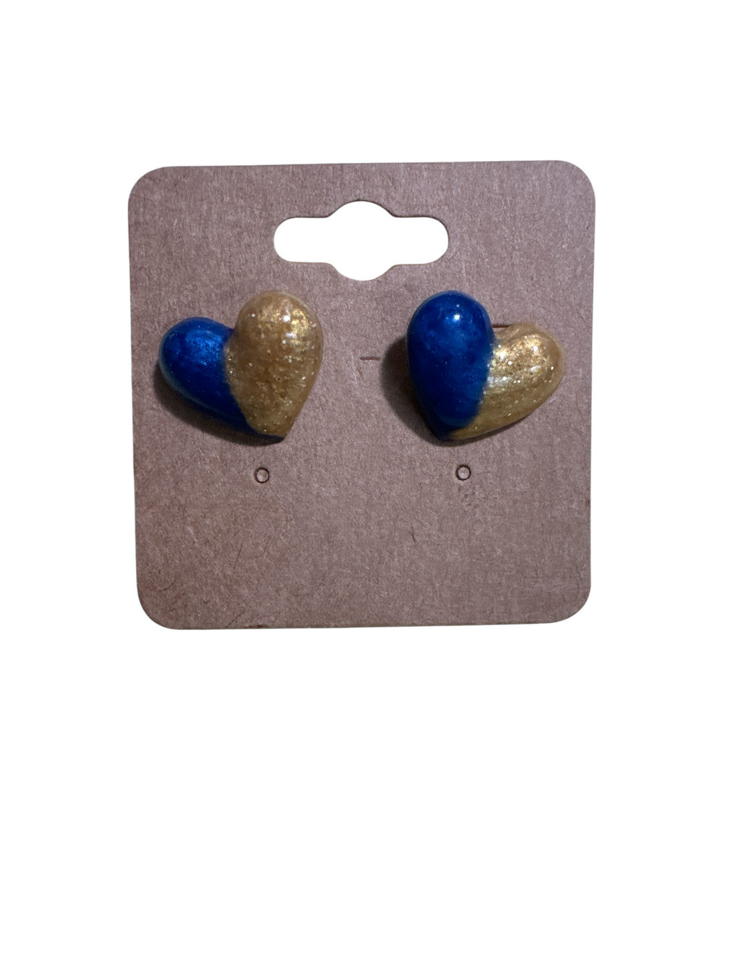 Large Heart Studs