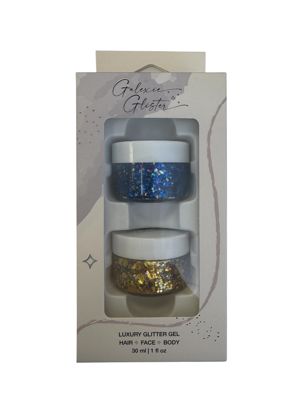 Galexie Glister - Royal Blue and Gold Set