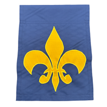 Load image into Gallery viewer, Fleur de Lis Flag (Garden and House)
