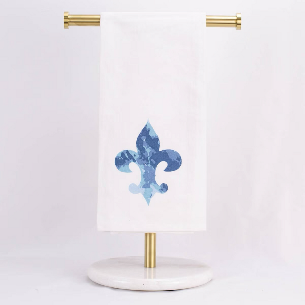 Fleur de Lis Hand Towel