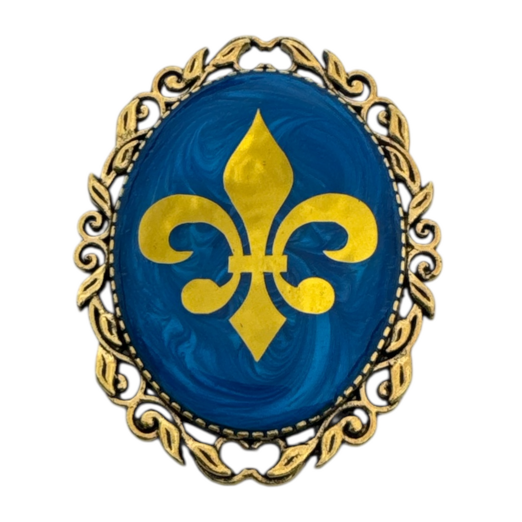 Fleur de Lis Brooch