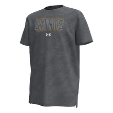 Load image into Gallery viewer, Youth Tech Vent Jacquard Tee (Navy and Gray)
