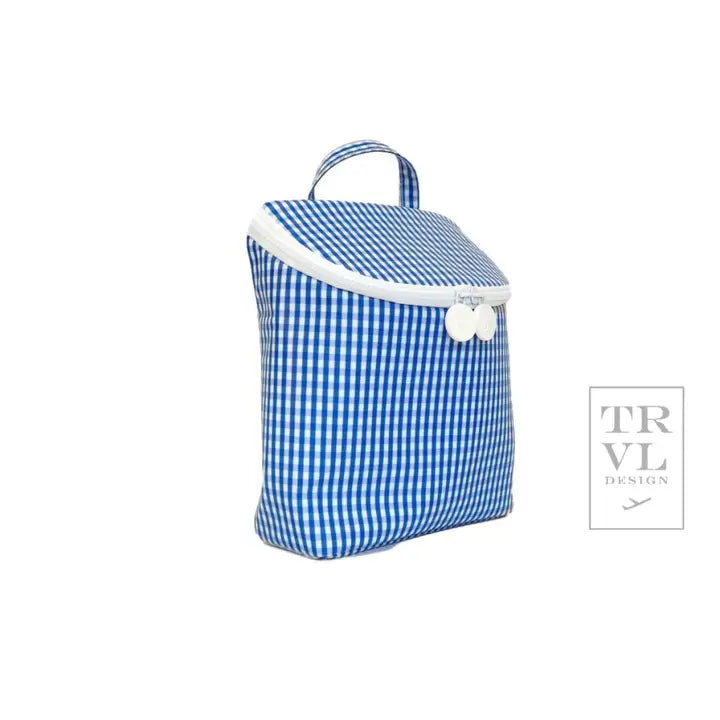Lunch Bag in Royal Gingham