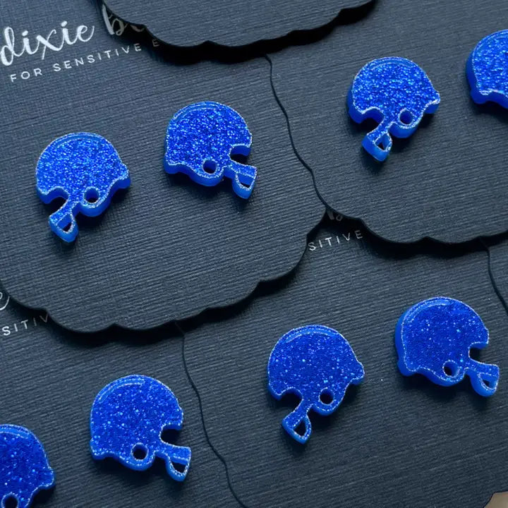 Football Helmet Earrings