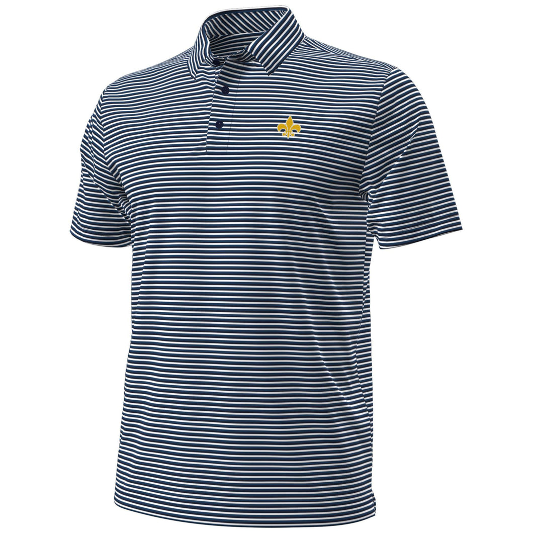 Men's Striped Polo