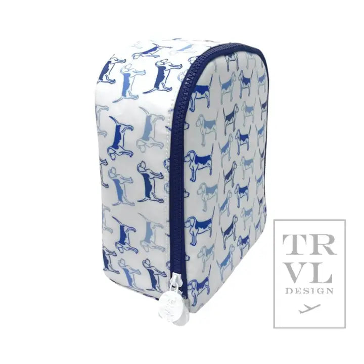 Lunch Bag in Puppy Love Blue