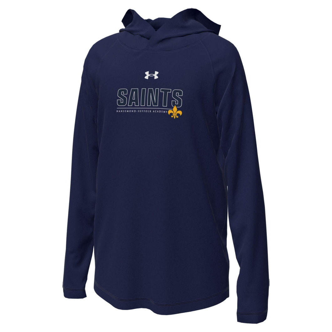 Youth Tech Stretch Long Sleeve Hoodie